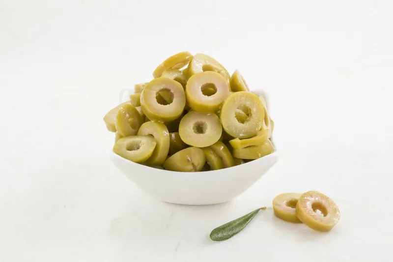 Sliced Green Olives