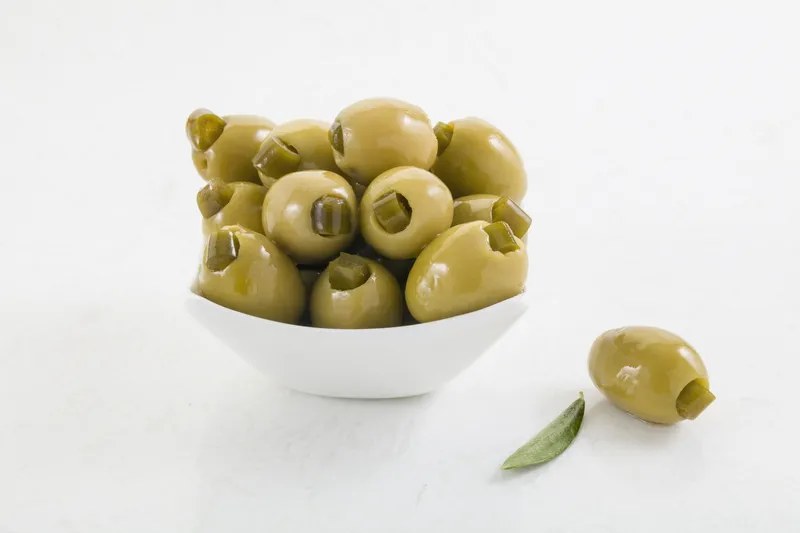 Jalapeño-Stuffed Green Olives
