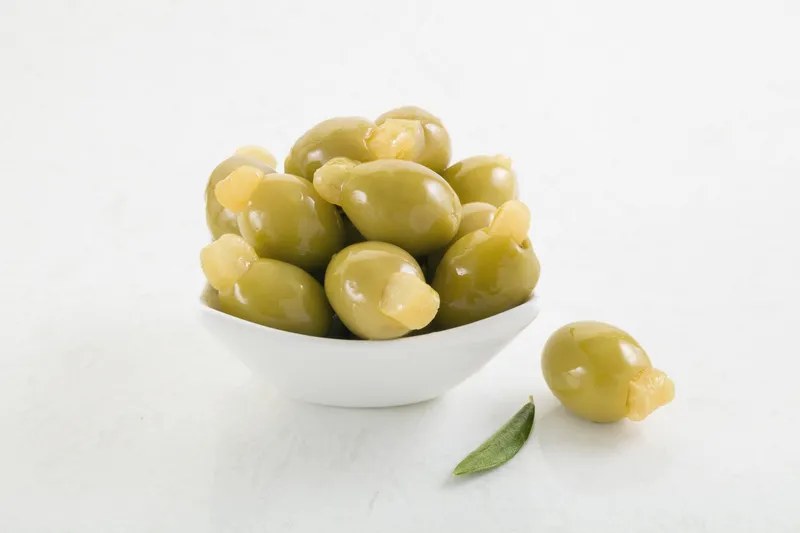 Lemon-Stuffed Green Olives