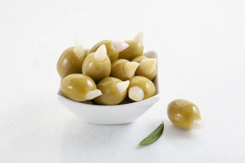 Garlic-Stuffed Green Olives